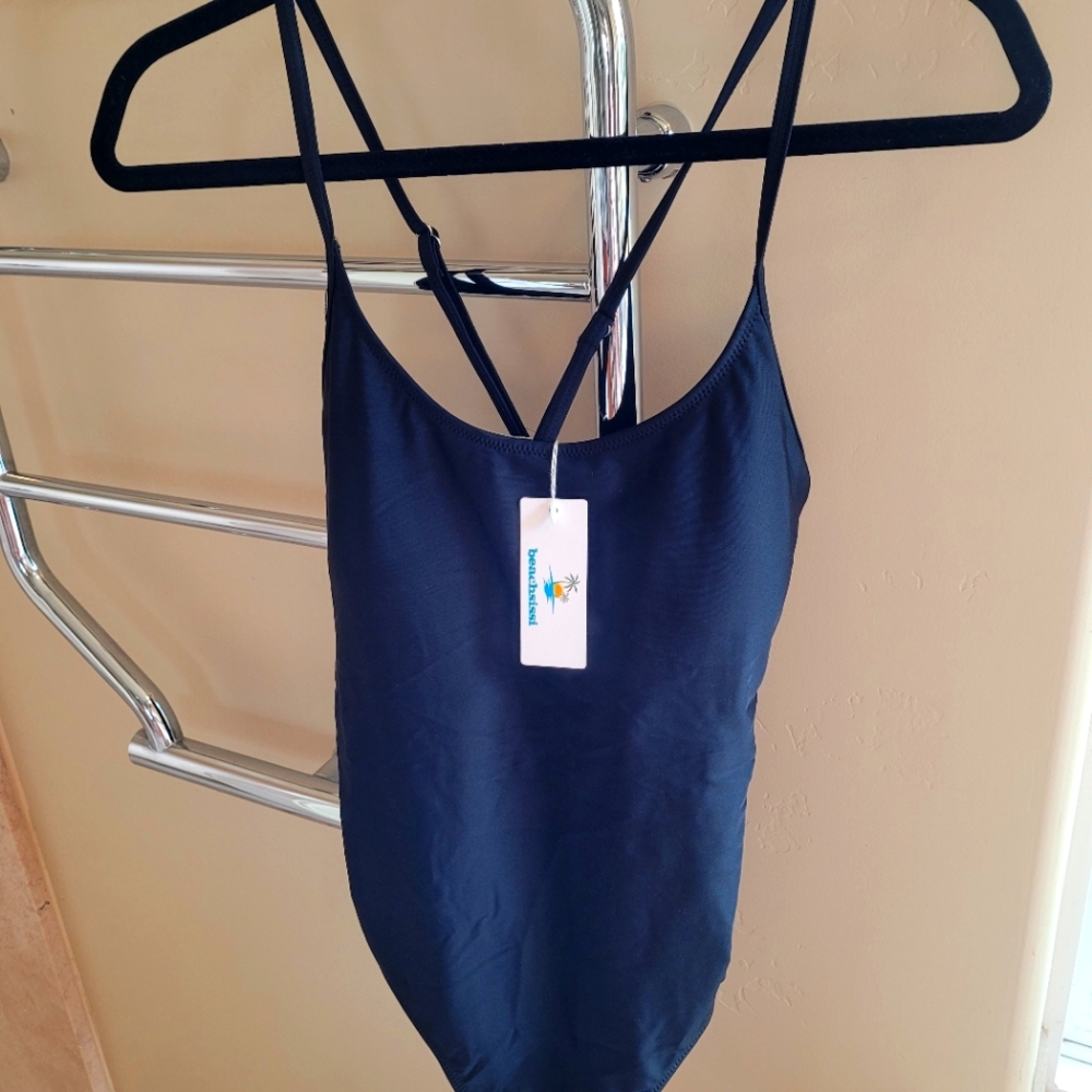 Black One Piece Swimsuit